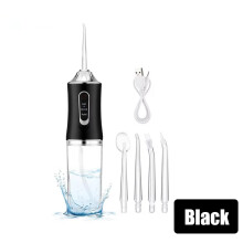 Smart Electric Oral Irrigator Water Flosser, musta