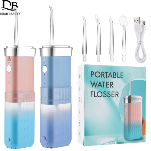 Oral Irrigator Water Flosser Hampaat, vaaleanpunainen 1