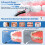 Water Dental Hammasflosser Pick,,D52 White Set 4