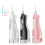 Oral Irrigator USB ladattava vesilanka, uusi musta 330ml 2
