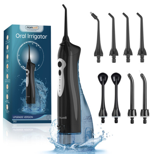 Uusi ladattava D52Pro Oral Irrigator -vesi, musta 2