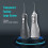 Oral Irrigator Tooth Scaler 5-vaihteinen säätö, musta 4