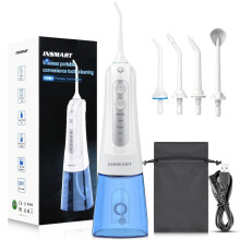 Oral Irrigator ble Dental Water Flosser, valkoinen sininen