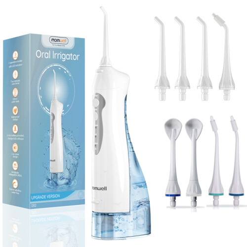Water Flosser hammastikku, 8 Jet, valkoinen setti