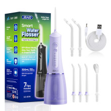 Water Flosser Hammaslanka Suunhoito, SG-8019 Purppura