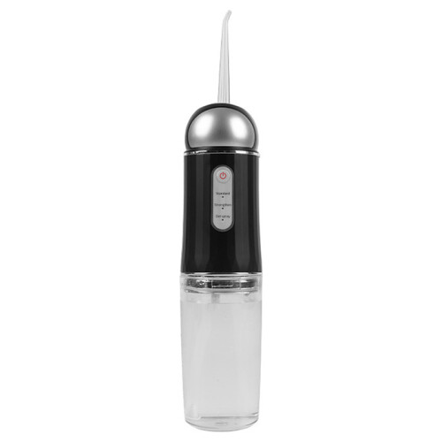 Irrigator Kannettava Dental Water Flosser, musta