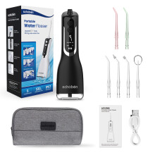 Oral Irrigator USB ladattava vesi, L12BK2C-pussi
