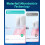 Ammattimainen Water Flosser Waterfall Microlla, valkoinen 4