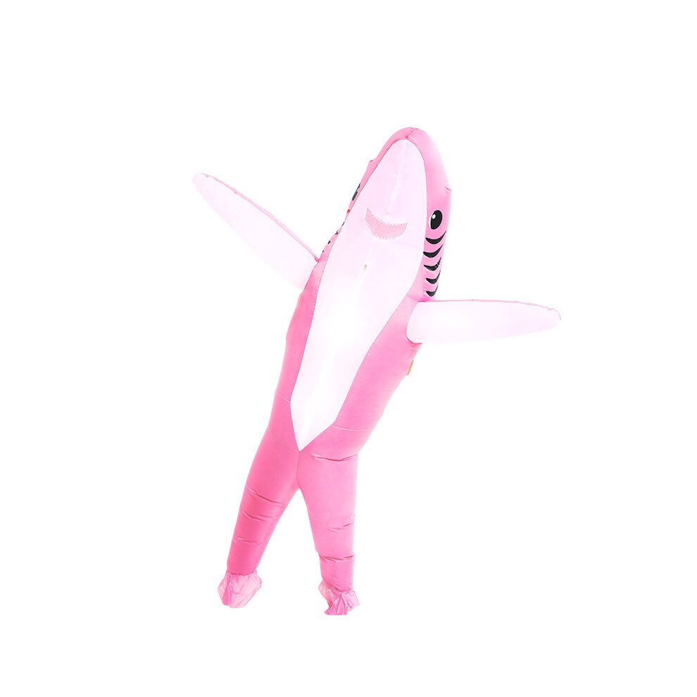 (Shark Blue, child) Halloween ocean cosplay dolphin cartoon puppet shark inflatable suit festival stage walking performance props-image-OPC-PJP9KS8-NEW