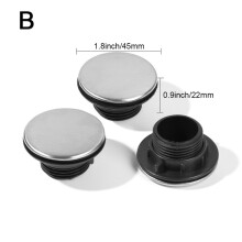 Käytännöllinen pesuallashanan hanan kannen vedenpoistotulppa, 38 mm