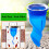 Floor Drain Deodorant Core Pipe Anti Odor Drain Insect, B sininen 4