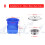 Floor Drain Deodorant Core Pipe Anti Odor Drain Insect, 1 setti 1