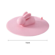Rabbit Deodorantin lattian tyhjennyskannen pesuallastulppa, tukkeutumista estävä kylpyhuone, vaaleanpunainen - S