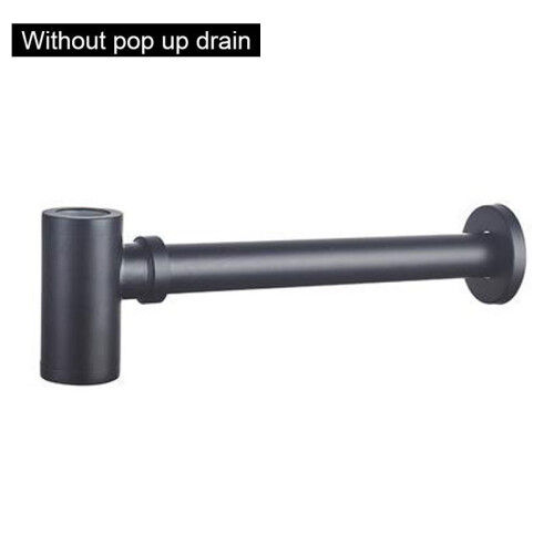 Pyöreä pullo P Trap pop up viemäri, allas, Trap jossa reikä