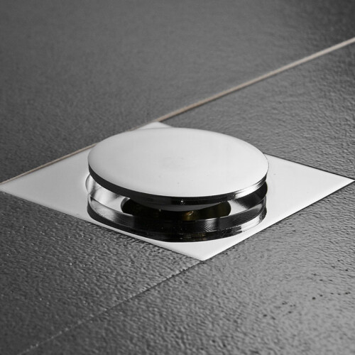 Floor Drain Messinki Square Pop Up Lattiapeite suihku, 5kpl