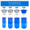 Tyhjennystiiviste Tyhjennys deodorantti Silikoni Core Insect Control Backflow, C sininen 3