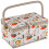 Fabric Sewing Basket Craft Box Household Sundry 2