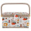 Fabric Sewing Basket Craft Box Household Sundry 4