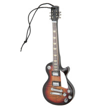 Miniatur-Gitarrenmodell Mit Farbverlauf Holzmaserung Farblich abgestimmte Gitarrenvitrine Anhänger