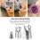 3Pcs Kitchen Stainless Steel Pastry Decorating 11