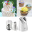 3Pcs Kitchen Stainless Steel Pastry Decorating 10