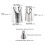 3Pcs Kitchen Stainless Steel Pastry Decorating 12