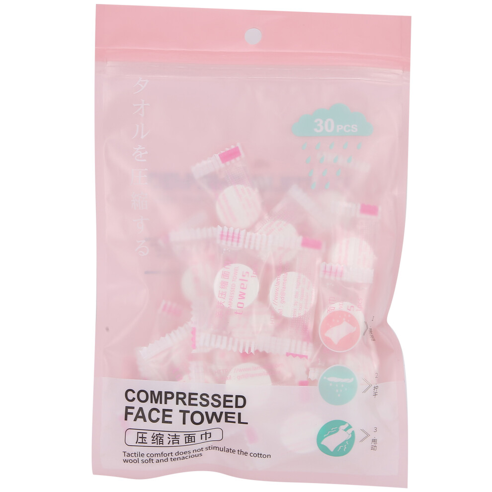 30pcs Compressed Face Towel Non Woven Fabric-image-OPC-PJP9SHR-NEW