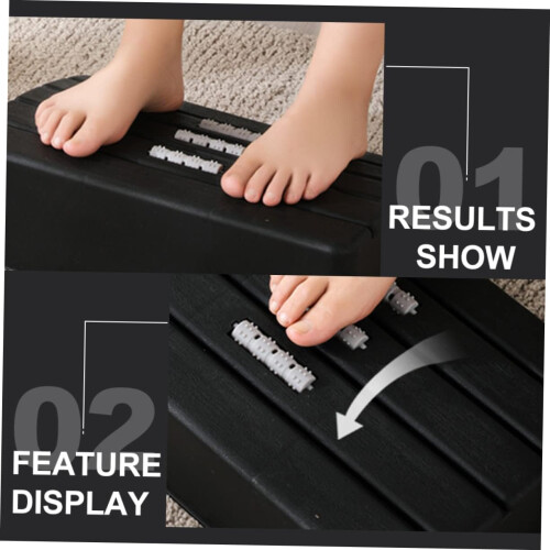 Desk Roller Footrest with Massage Feature, Adjustable Office Foot Rest Stool for Home and Office Use 1