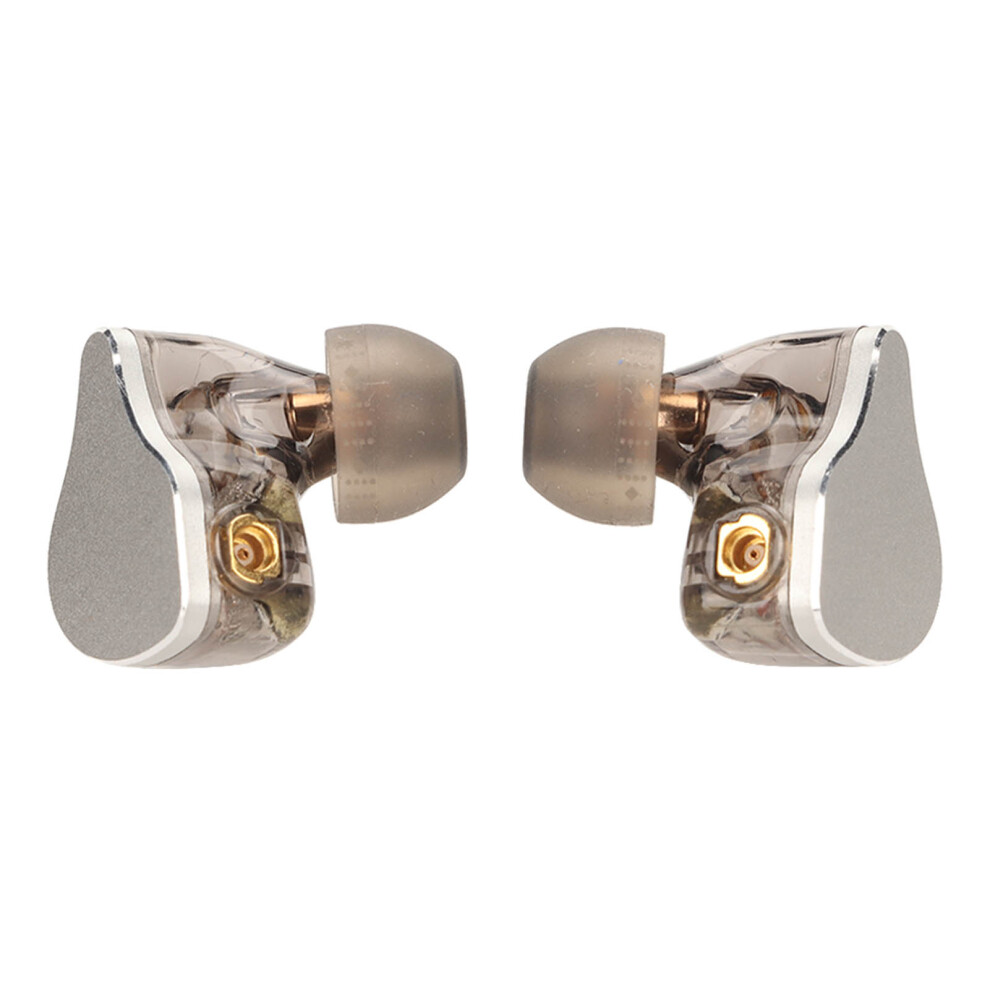 10Mm Mmcx Earbuds Dynamic Drive Hifi 3 Frequency Silver 9387669109321
