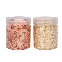 2pcs 5g DIY Gold Flakes Nail Art Decoration Gold
