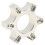 70mm Steering Wheel Adapter Plate Aluminium Alloy 6