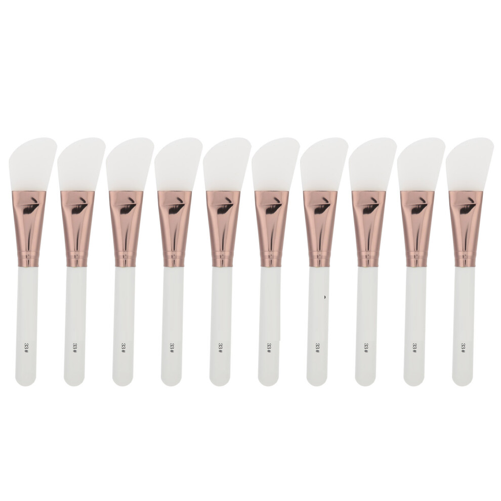 10pcs Silicone Facial Mask Brush Soft DIY Mud Mask
