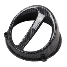 Cache-ventilateur de moto G6, style fibre de carbone, pour moteurs 125 cm³, 150 cm³, 152QMI et 157QMJ