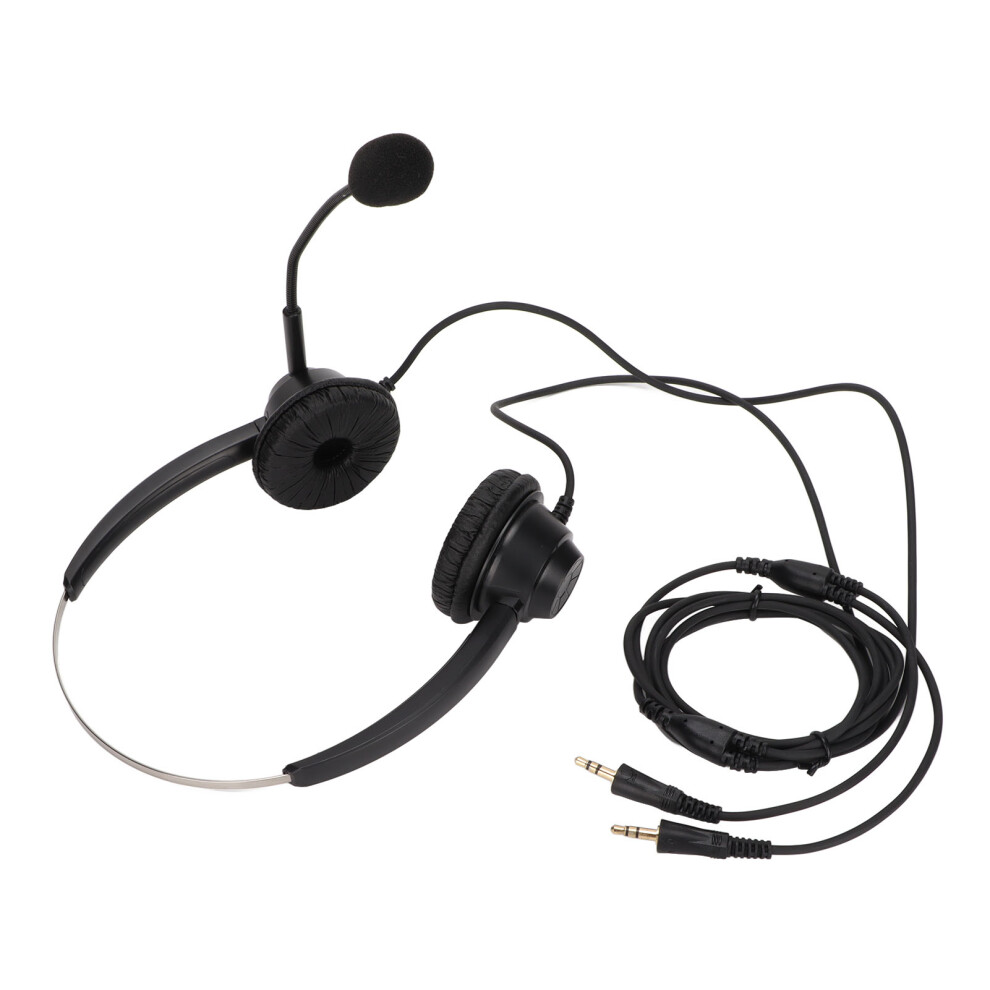Home Office Call Center Headset With Mic On Ear Computer Headphone H360dpc 9381342538316