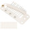 100pcs 10 Teeth Wig Clip Stainless Steel DIY 7