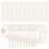 100pcs 10 Teeth Wig Clip Stainless Steel DIY 8