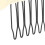 30pcs Wig Comb Clips Stainless Steel 7‑Teeth Wig 14