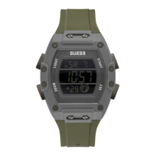 Montre Tonneau - Guess - GW0340G3 - Chronographe - Quartz - Résine/Silicone
