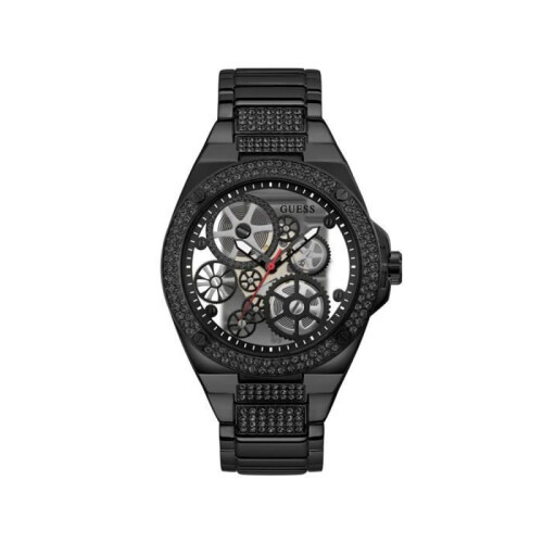 Guess Kello - Guess - GW0323G3 - Analogi - Teräs - Musta - 5 ATM