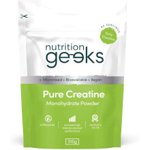 Pure Creatine Monohydrate Powder 315g Unflavoured Micronised