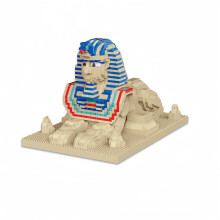 Sphinx Model Building Kit – Micro Mini Bricks Blocks Toy for Ancient Egyptian History, Compatible with Creative Play