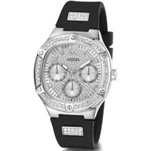 Reloj - Guess - Duchess GW0619L1 - Cuarzo - Acero inoxidable - Pulsera de silicona negra