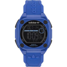 Adidas Kello - Yhteensopiva - AOST23061 - Vesitiivis 10 Atm - Sininen Muovihihna