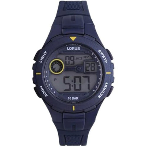 Lorus Montre - LORUS - RELOGIO - Acier - Noir - Étanchéité 5 ATM