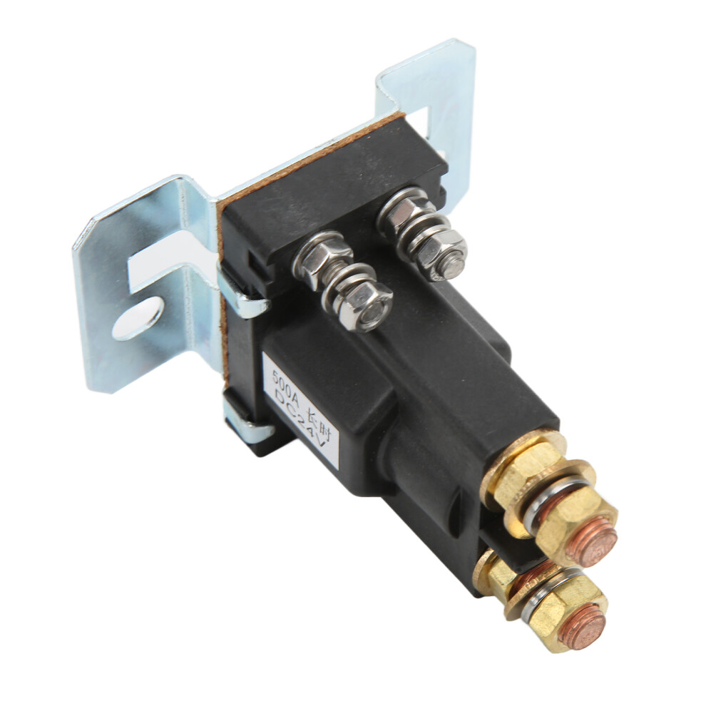 24V 500A Heavy Current Starter Relay Copper For Automotive & Equipment Red 7661342545166