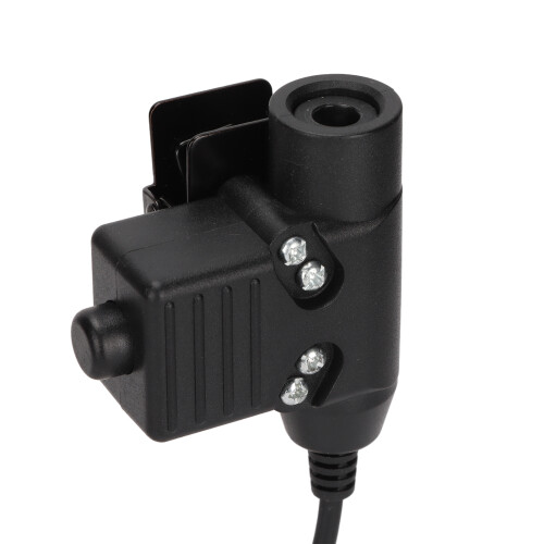 7.1mm micrófono de hombro 50mW/2W negro para 1S/2S 2