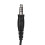 7.1mm micrófono de hombro 50mW/2W negro para 1S/2S 6