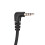 7.1mm micrófono de hombro 50mW/2W negro para 1S/2S 4