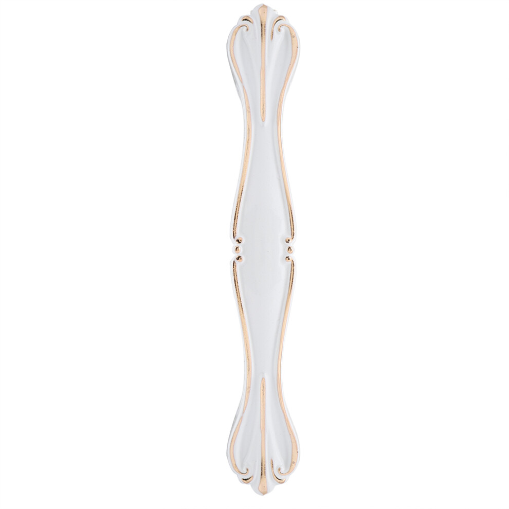 White Cabinet Closet Handles Cupboard Drawer Knobs 9387669127486