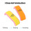 10pcs O Shape Nail File Buffer Polishing Block 14